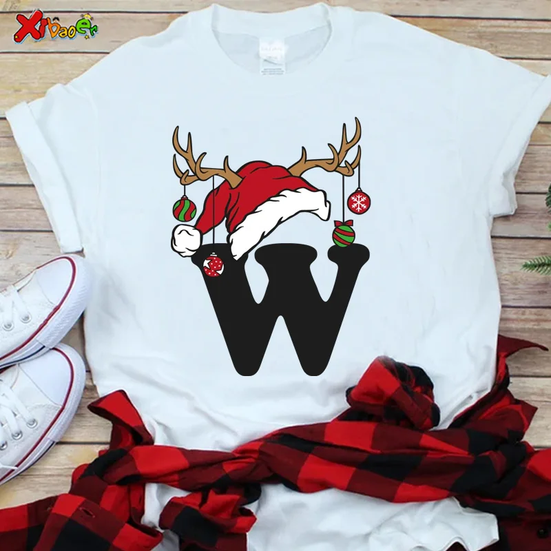 Family Matching Shirts Merry Christmas Outfits Party Shirt Couple Outfits Children Clothing Matching Shirt Set Family Look Shrit