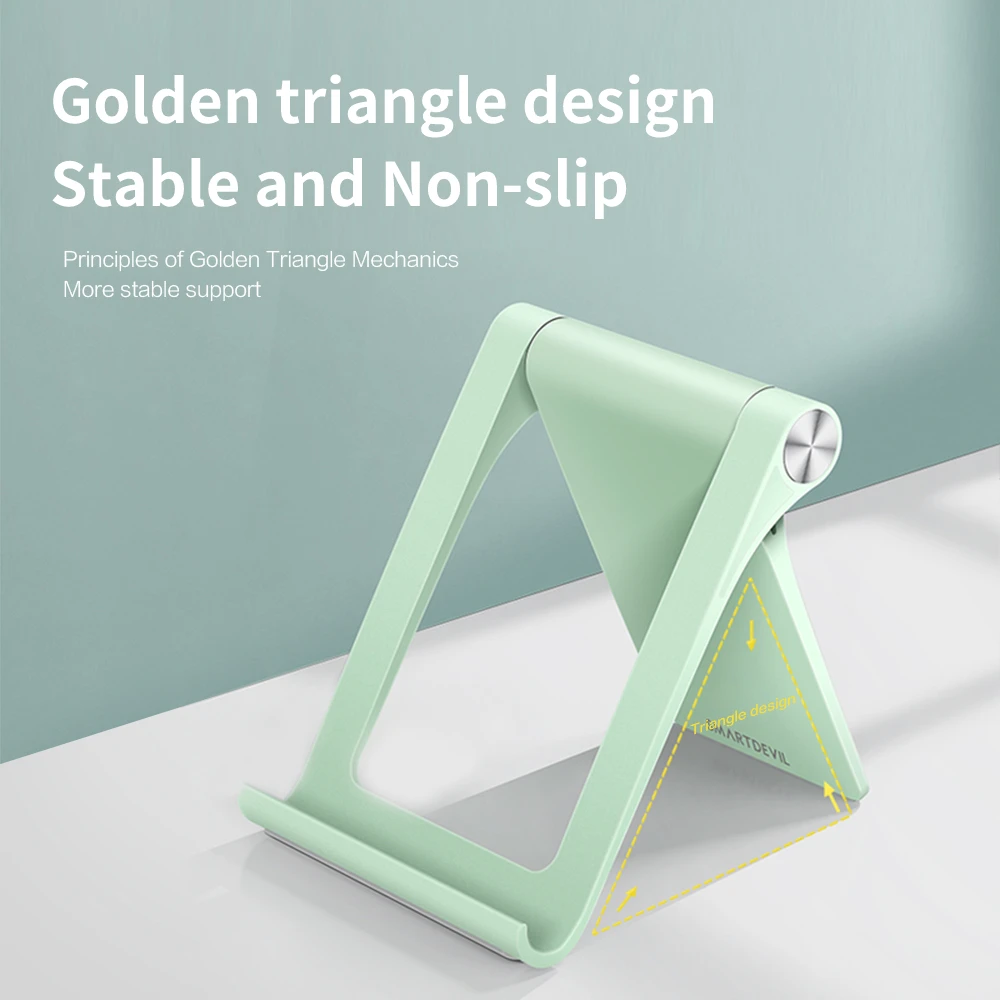 SmartDevil 휴대폰 홀더 데스크탑 스탠드, 아이폰, 샤오미, 삼성, 아이패드, 휴대폰 태블릿 스탠드, 범용 브래킷, 접이식 지지대