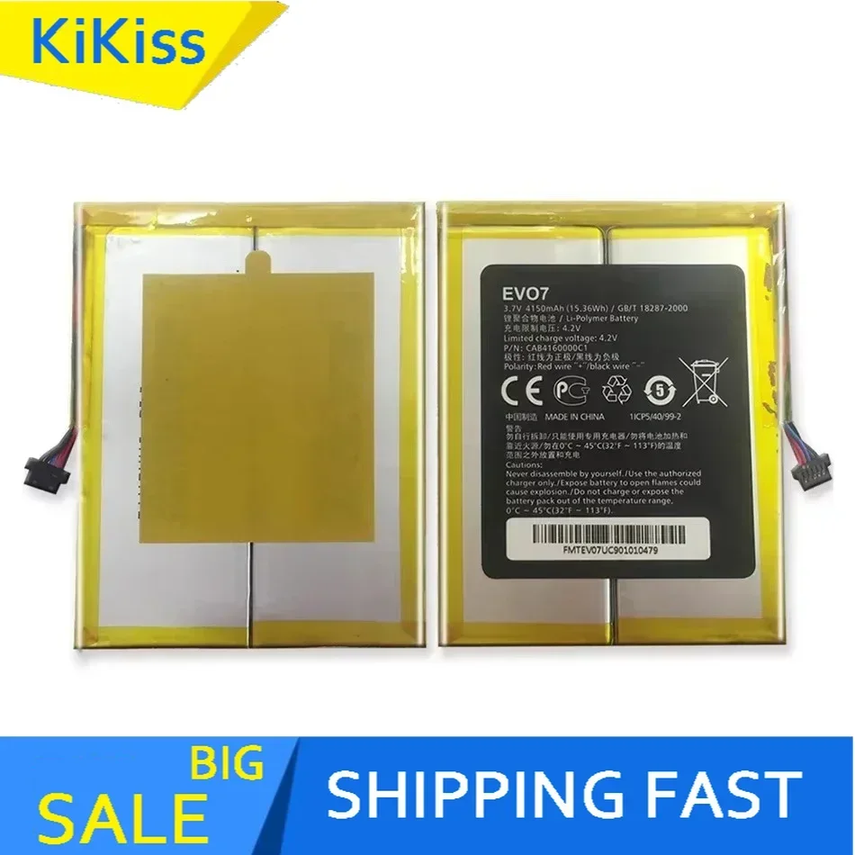 Tablet Battery For Alcatel One Touch EVO 7 HD / Onetouch 4150Mah EVO7 With Track Code