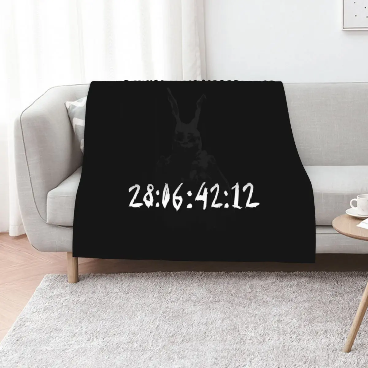 Mens Funny Countdown Donnie Darko Cool Graphic Gift Throw Blanket Hairys Cute Loose Luxury Brand Blankets