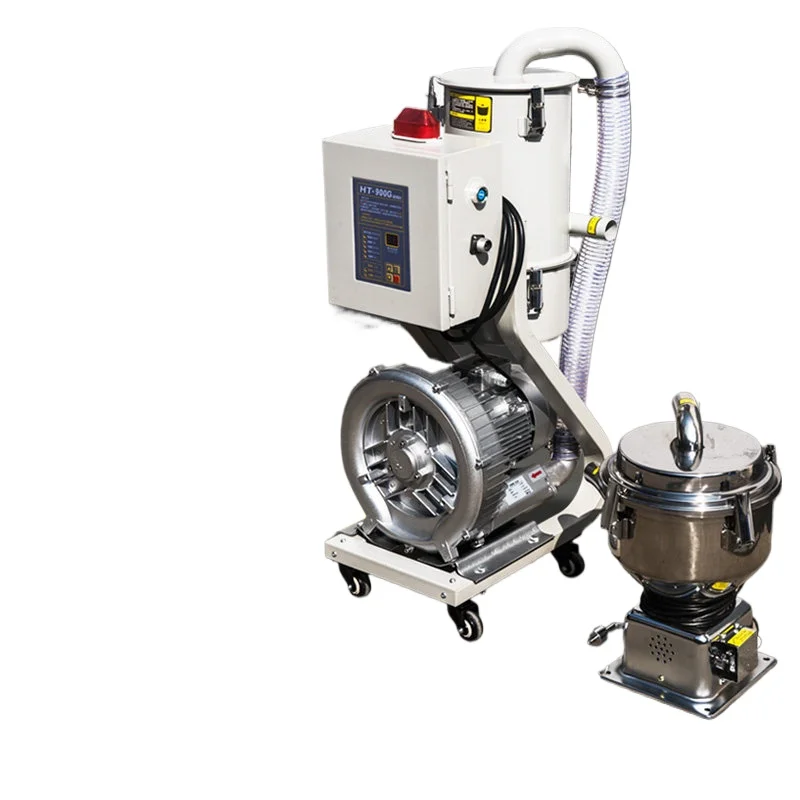 900G suction machine automatic vacuum feeding machine one to two plastic granular rapeseed pumping machine