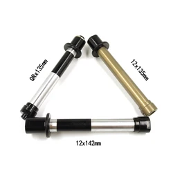 Adapter For Novatec D792SB-CL Center Lock Rear Disc Hub Replaced Axle QR 10mm*135 12*135 12*142mm TA Replacement Conversion Kits