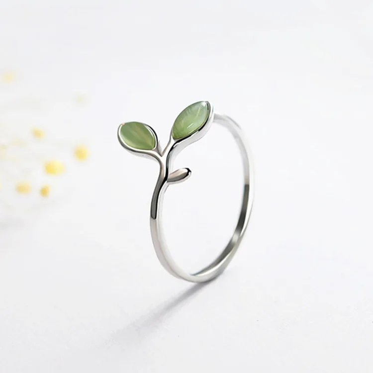 Women's 925 Sterling Silver Butterfly Zircon Open Ring