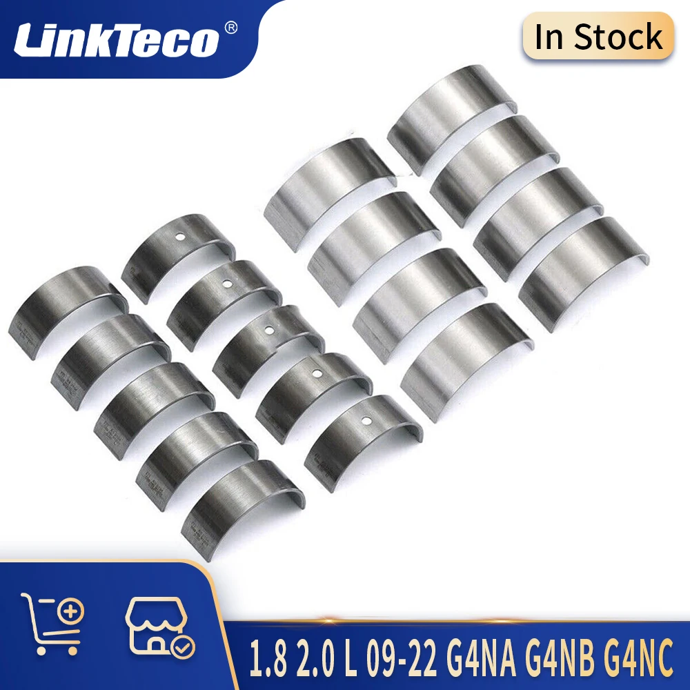 STD Auto Engine Parts Main & Con-rod Bearing Set Fit Kit 1.8 2.0 L 09-22 G4NA G4NB G4NC For HYUNDAI ix35 KIA SPORTAGE 1.8L 2.0L