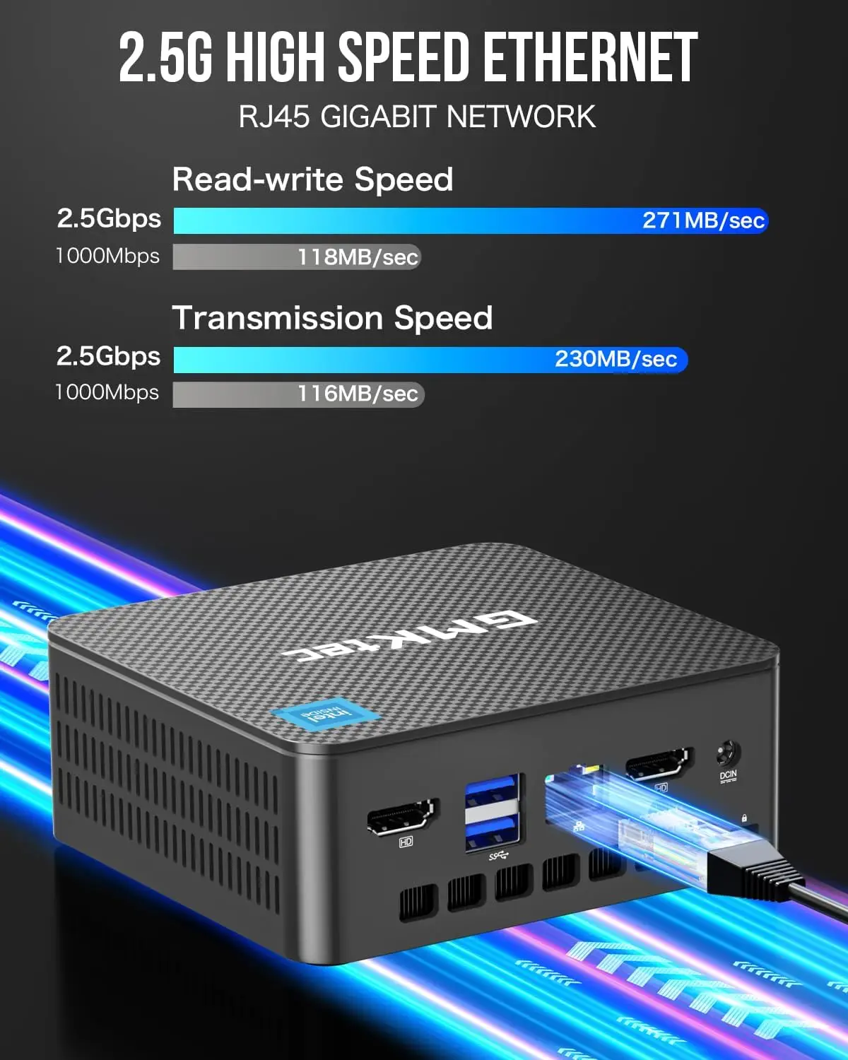 2025 GMKtec G3 Plus Twin Lake N150 Mini PC DDR4 3200MT/s NVMe SSD WiFi6 BT5.2 Windows 11 Pro 2.5G RJ45 كمبيوتر مكتبي مكتبي