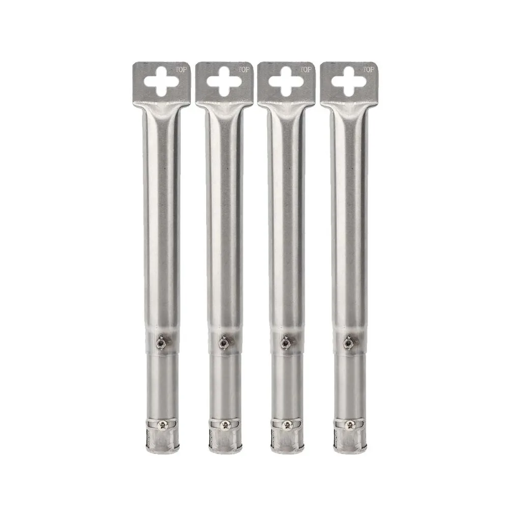 4 Teile/satz Universal BBQ Grill Rohr Einstellbare Edelstahl Grill Rohr Brenner Outdoor Indoor Gas Grillen Ersetzen Teile – Detail 10