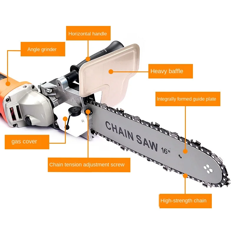 منشار كهربائي منزلي معدل يدويًا، ماكينة قطع متغيرة مع حامل طاحونة زاوية