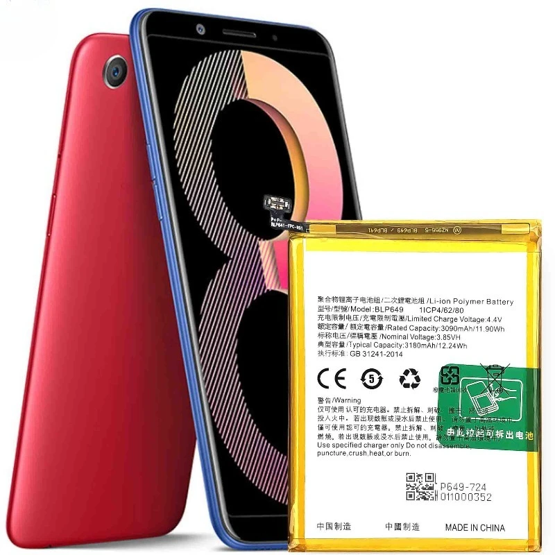 BLP649 para OPPO A83/A1A/83T/F5 Lite Batería para teléfono móvil de alta calidad y alta capacidad Reemplazo Batería Grado A con herramientas 4