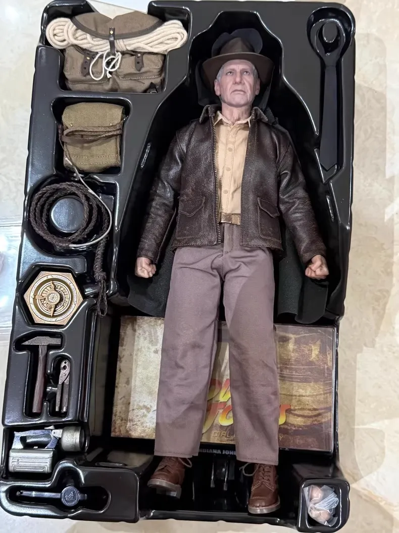 

HT HotToys MMS716 1/6 Collectble Toys Dr. Henry Indiana Jones Men Soldier 12Inch Full Set Action Figure Model Gifts
