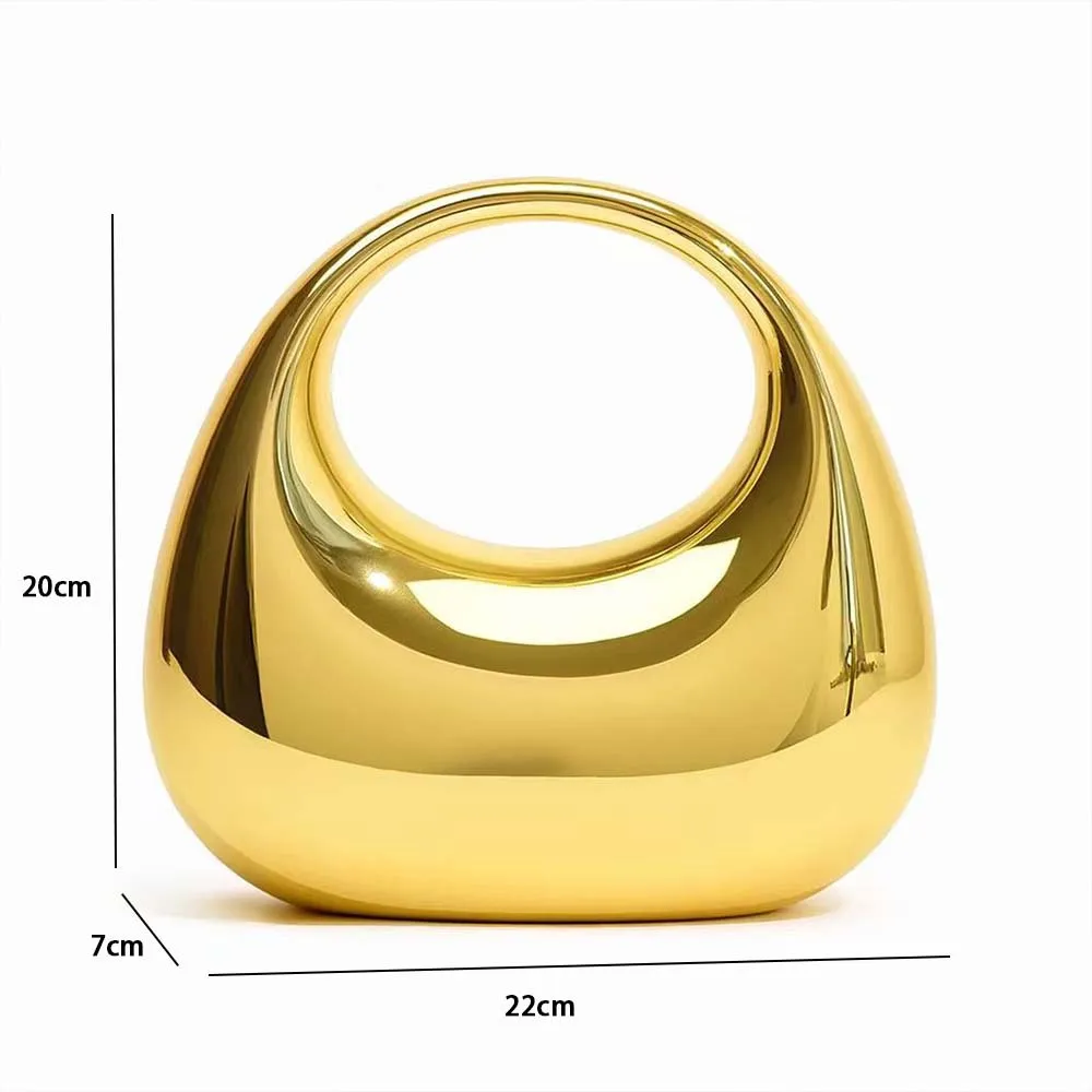 Acrylic Gold Fashion Evening Bag Silver New Arrival Handbag Clutch Red Pouch Women's Mini Small Purse Bags Trend 2025 Party Rare view 5