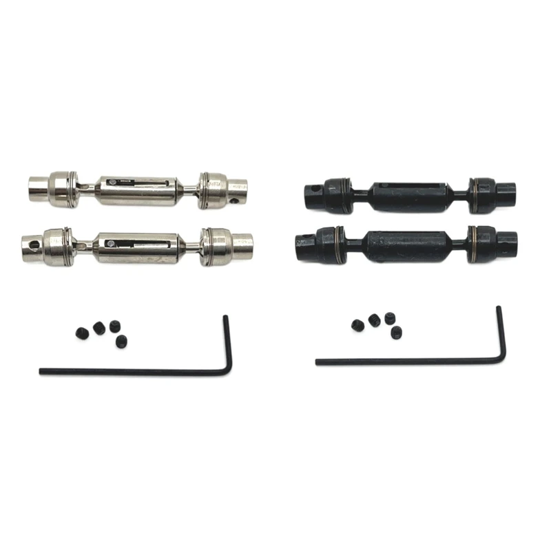 RC Car Upgrade Front Rear Drive Shaft Set For 1/16 WPL C64 C74 RC Car Upgrade Parts