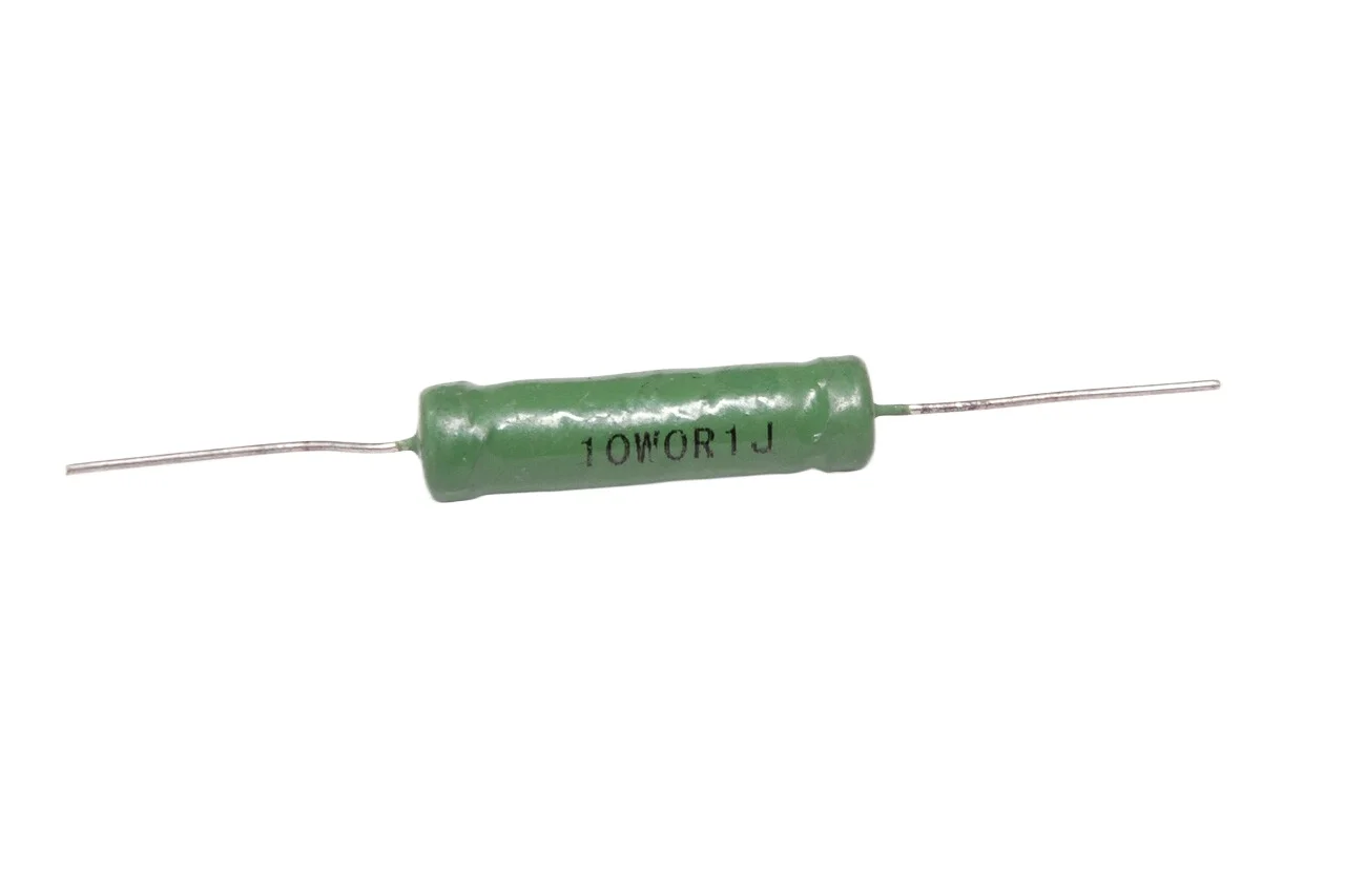 50PCS 10 Watt 1R ±5% Audio Grade Wirewound Resistor Axial Epoxy Coated