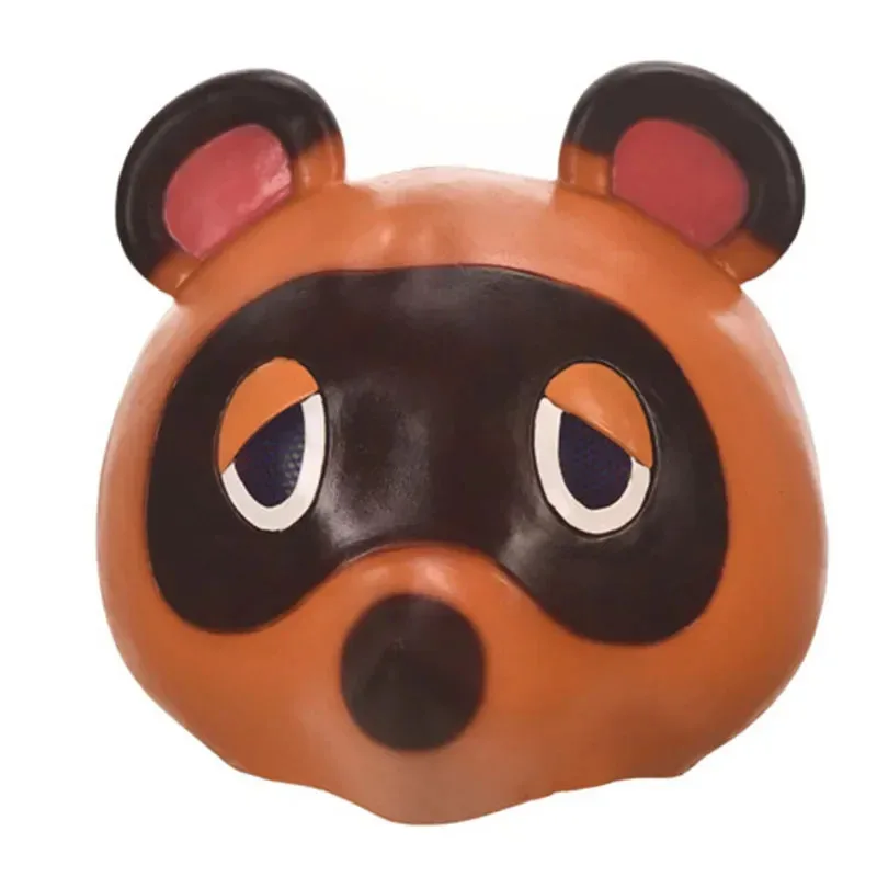 الحيوان معبر توم نوك قناع تأثيري حلي الدعائم لطيف ليوبارد القط أقنعة اللاتكس خوذة هالوين كرنفال حفلة تنكرية