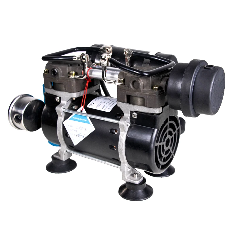 230W Portable Pond Aerator Compressor with Complete Set of Accessories New Oil-Free Piston Type Air Compressor AC Power Source