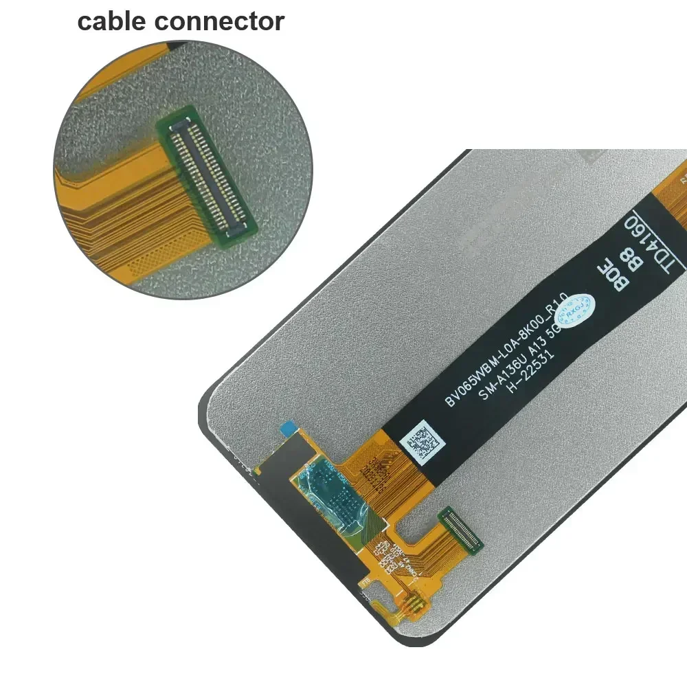 6.5\'\' LCD for Samsung Galaxy A13 5G LCD Display Touch Screen Digitizer Replacement for Samsung A13 5G A136 A136B A136U LCD