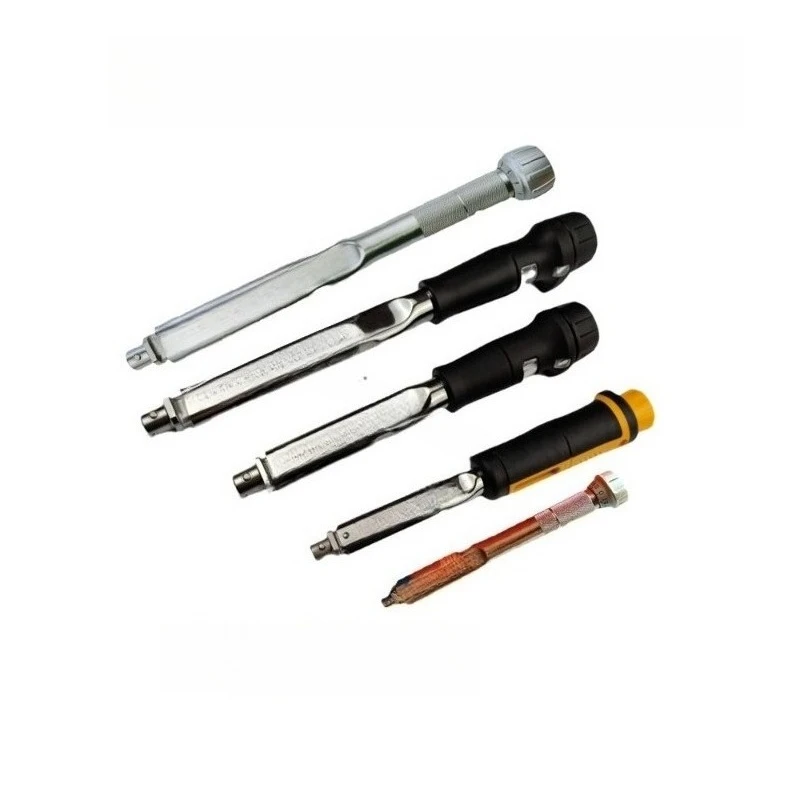 Adjustable torque and interchangeable heads for the torque wrench