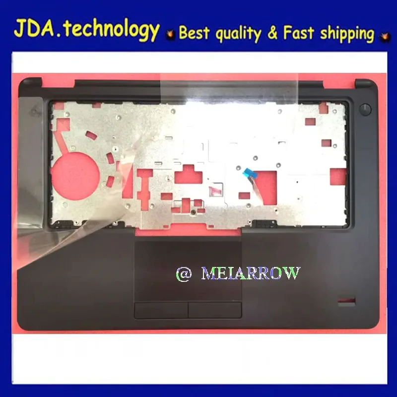 MEIARROW             New/org For DELL Latitude E5450 5450 P48G Palmrest Upper cover touchpad FP hole  AP13D000600 A1412G 0JFXY2