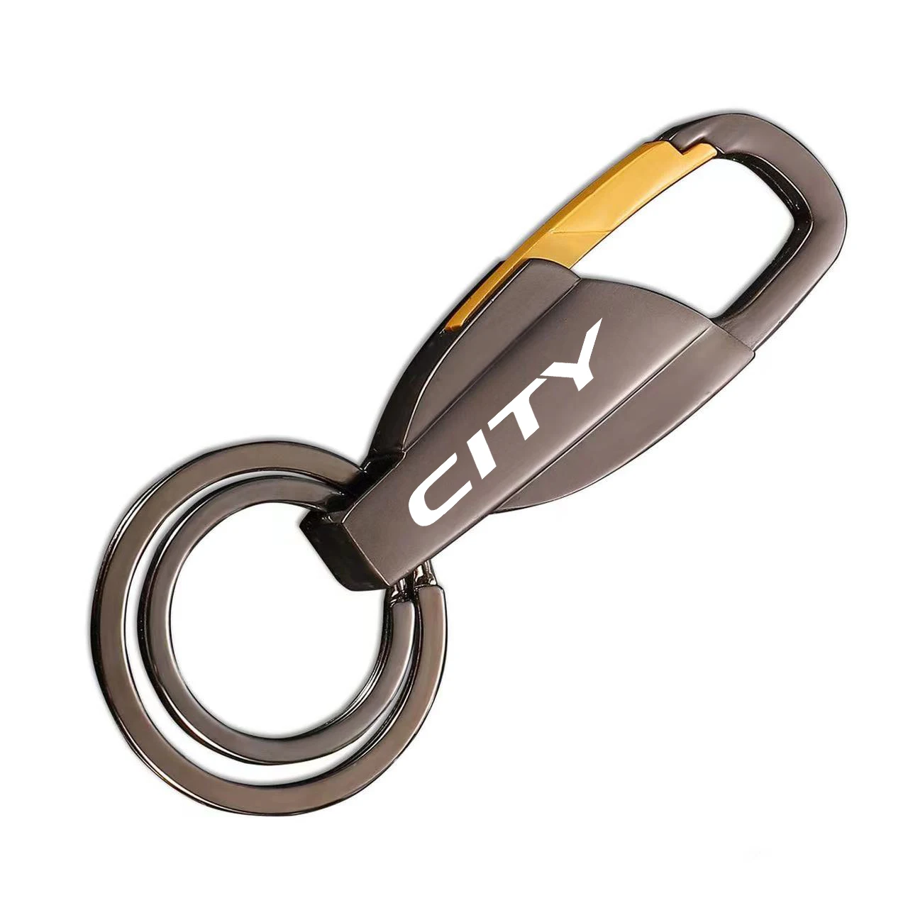 For HONDA ACCORD city Vezel CRV FIT Vtec DOHC Pilot TYPE R Modulo Insight Vezel Favorit keychain leather keychain metal gift