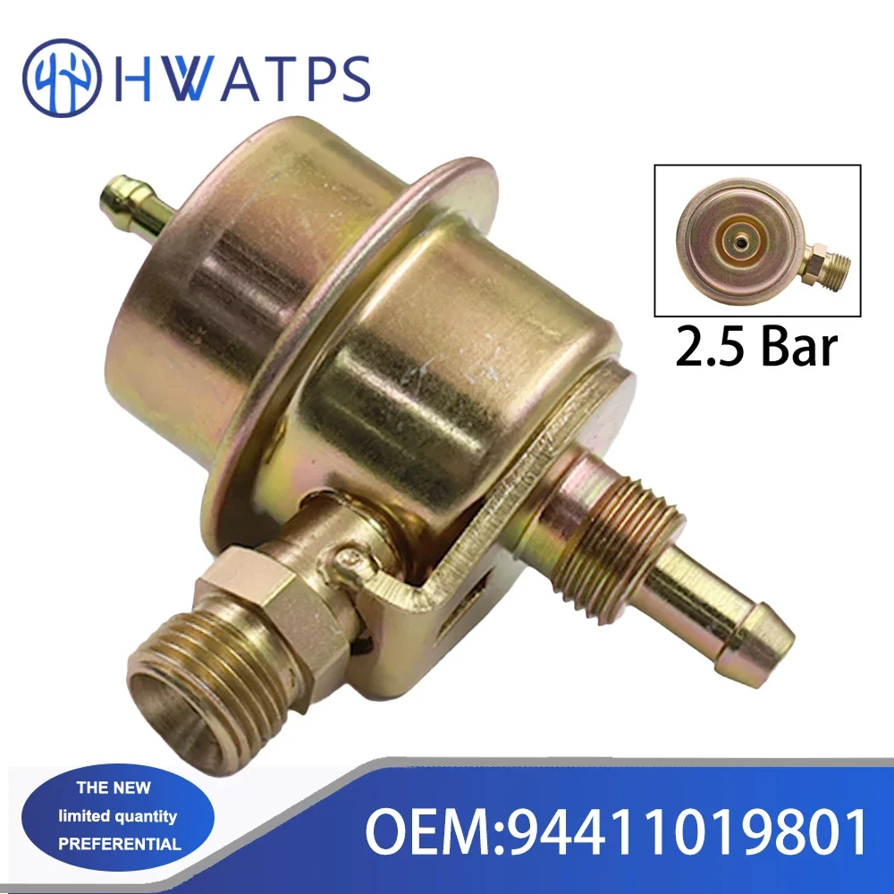 94411019801 2.5Bar Fuel Pressure Regulator For Saab 900 1986-90 Porsche 944 1983-85 11685320450 13531273329 5G1019 PR405 FP10555