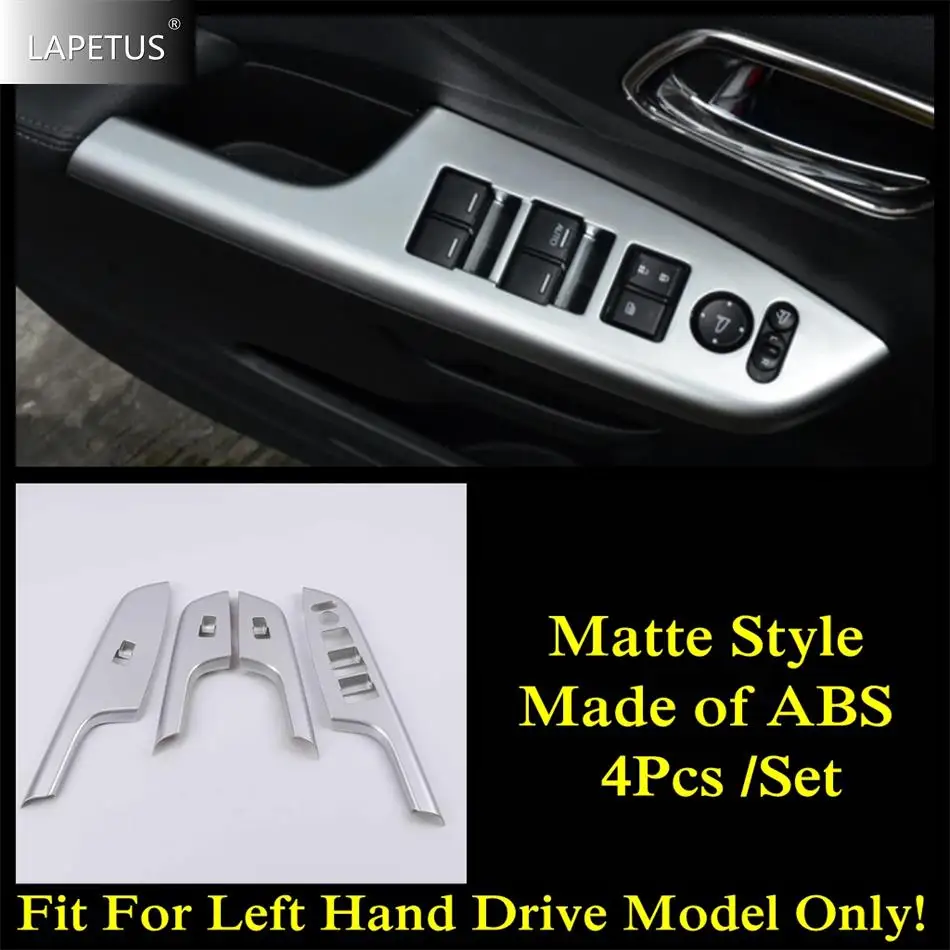 

Auto Door Armrest Glass Window Lift Button Switch Control Decor Panel Cover Trim Car Accessories For Honda CRV CR-V 2012 - 2016