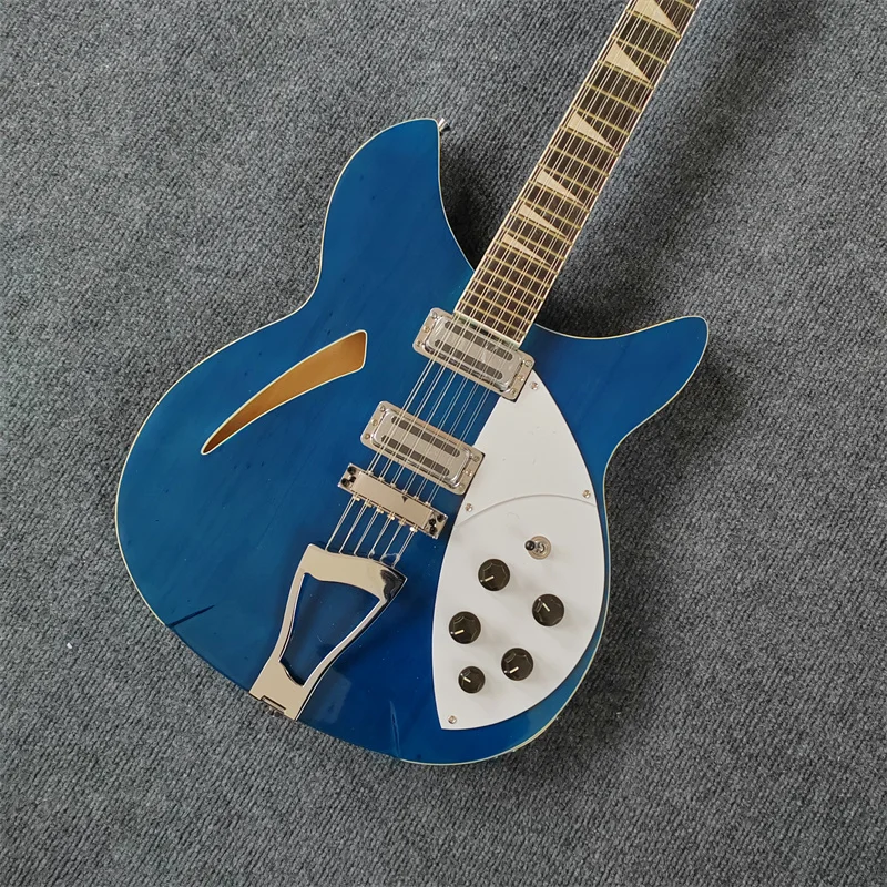 

Classic Made Hollow Electric Guitar, Stock, Free Shipping, Can Be Customized in Any Color, 6 Strings