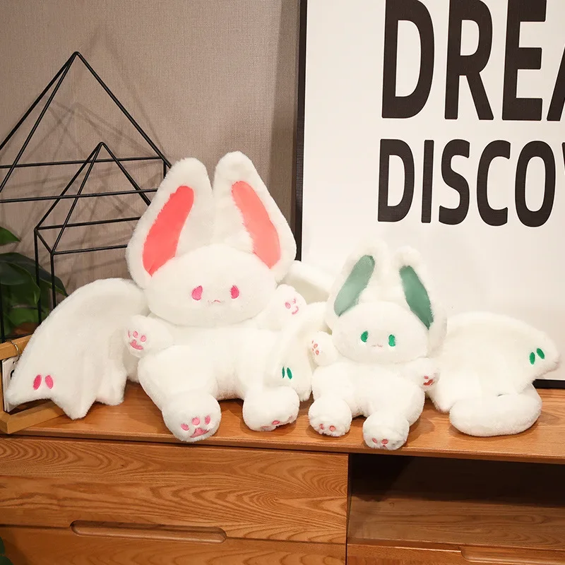 最新のコウモリぬいぐるみ　かわいい動物　クリエイティブな魔法の精霊ウサギぬいぐるみ　ぬいぐるみ枕　柔らかい子供のおもちゃ　女の子女性へのギフト