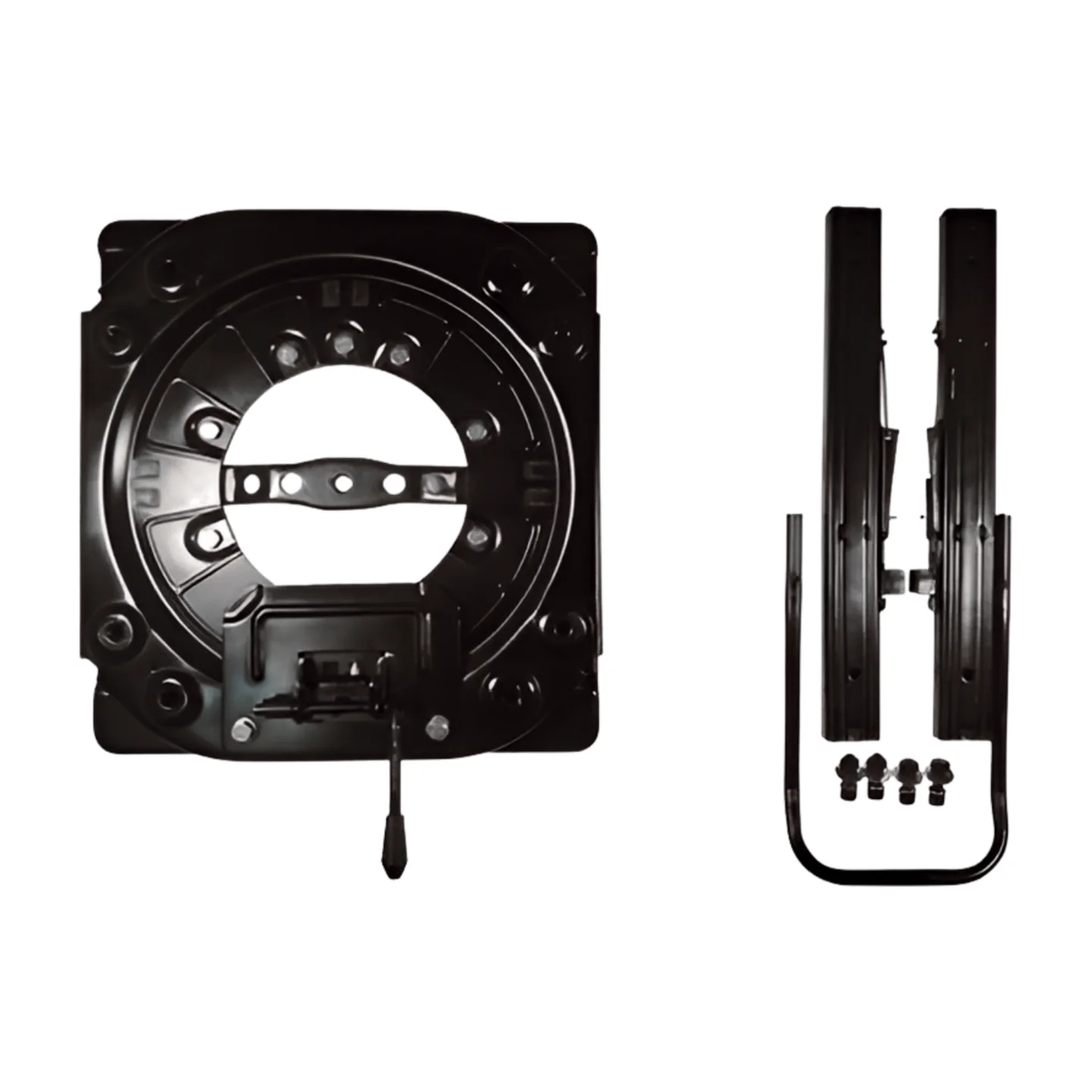 

STLF High Quality Rv Interior Accessories Rv Modified Car Seat 360 Rotate Seat Slide Rail Seat Swivel Bracket