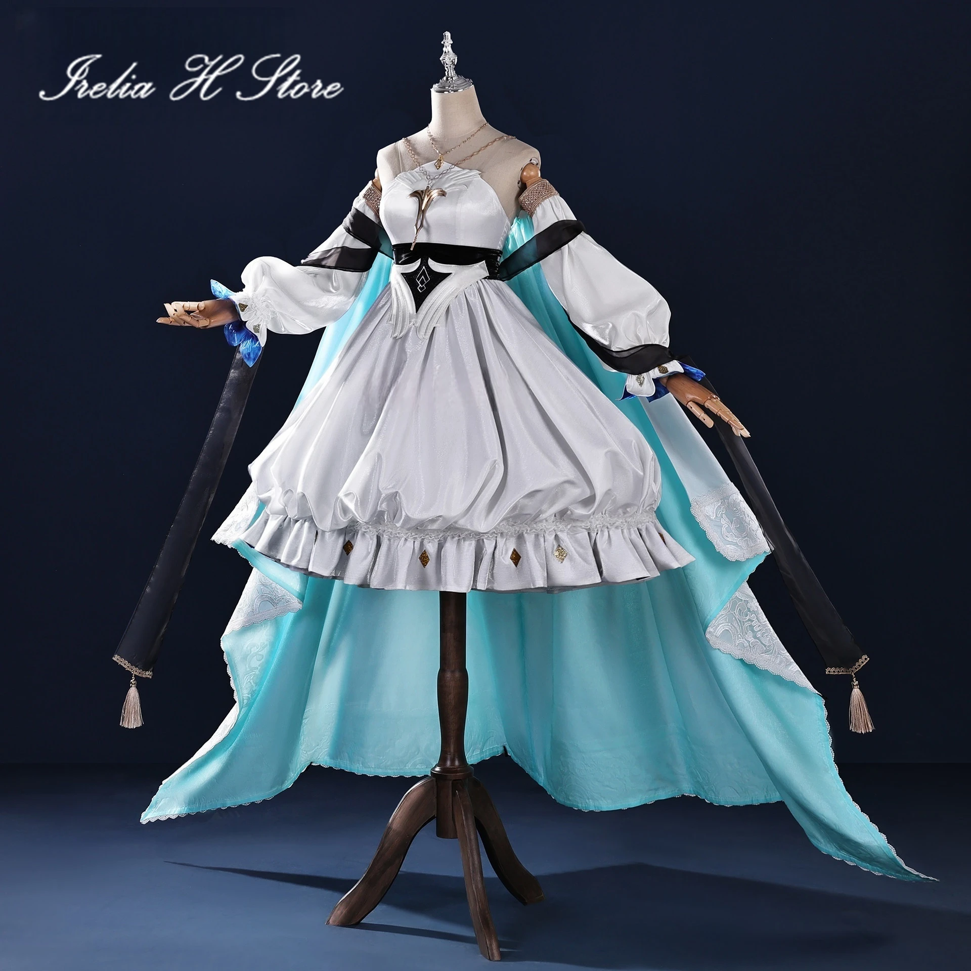 Костюм для косплея Irelia H Arknights Pramanix the Prerita (Игра) ‌ Синестез атмосферы ‌   Платье Pramanix для женщин, костюмы на Хэллоуин