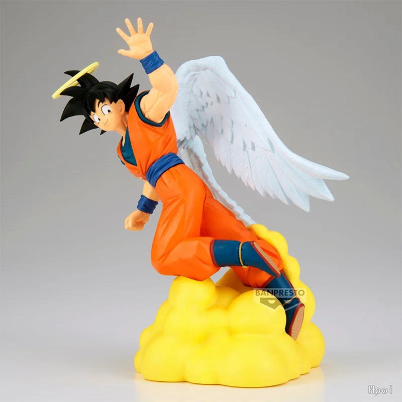 Bandai Banpresto Dragon Ball Z History Box Son Goku 12Cm Anime Original Action Figure Model Toy Birthday Gift Collection