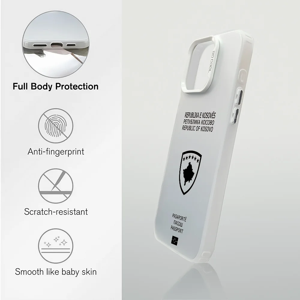 코소보 여권 디자인 샤오미 미 14T 14 13 12 12T 11 Lite 포코 X7 X6 F7 F6 F5 X5 F4 F3 X3 GT Pro 4G 5G 폰 케이스/백 커버