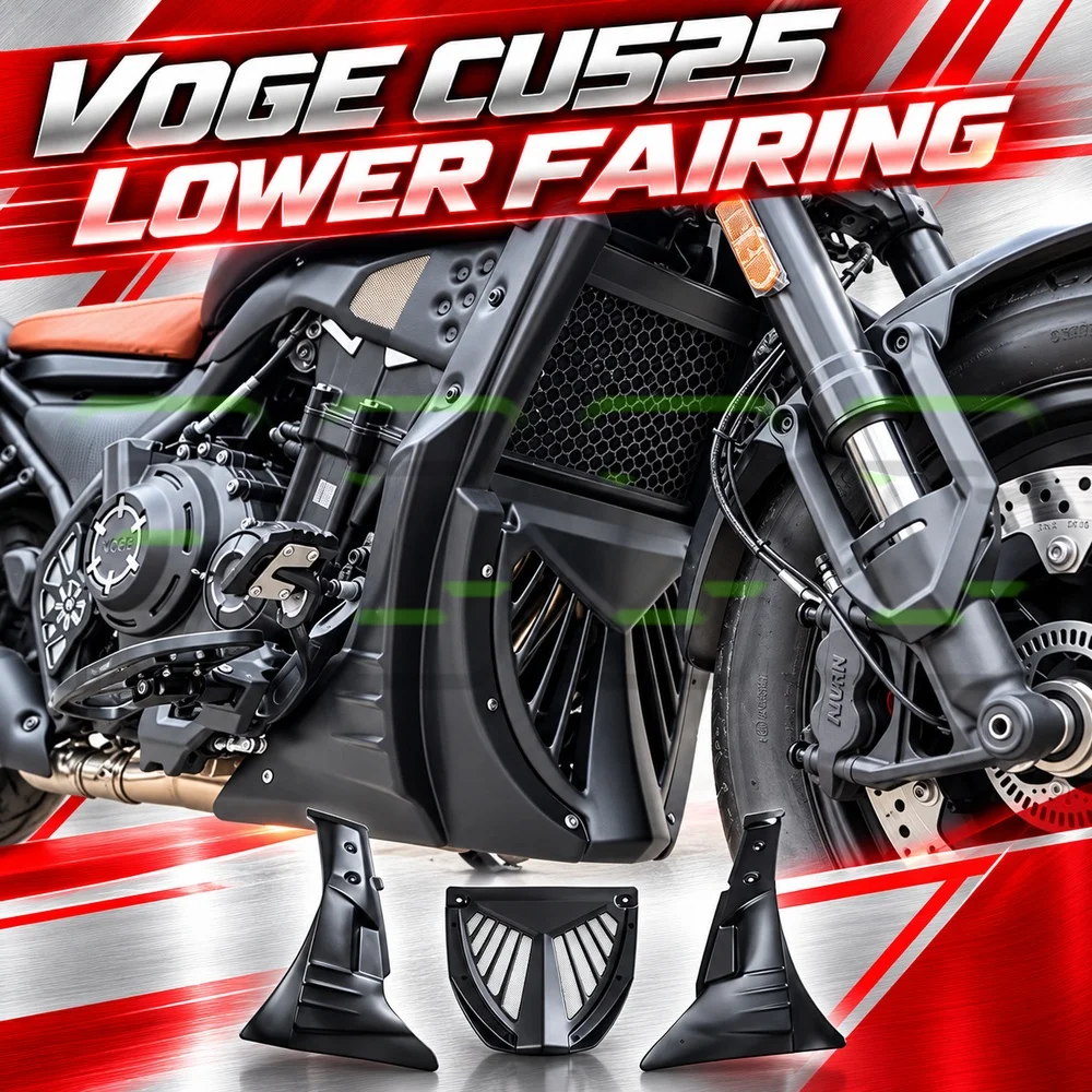 For VOGE CU525 CU 525 Lower fairing engine underbody protection plate