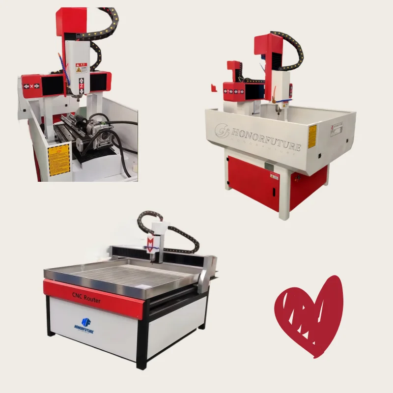 4 Axis Cnc Milling Mold Machine Factory Price Cnc Router Machine 4040 6040 6060 6090 Jade Tools Mdf Door Foam High Quality