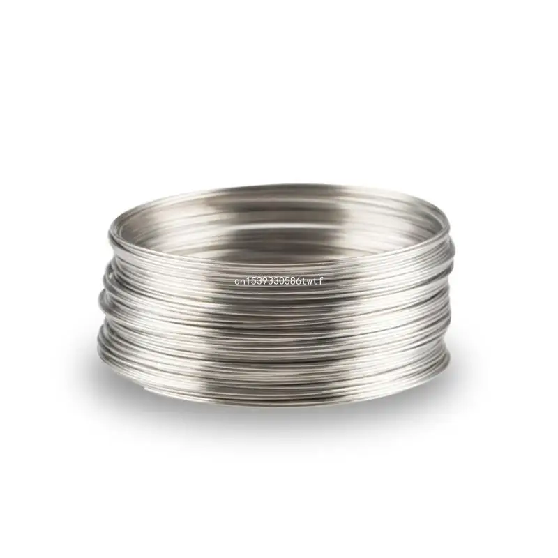 50 Memory Steel Wire for DIY Beading Bracelets Earrings Jewelry Making Finding Accessories Bangles Necklace Dropship