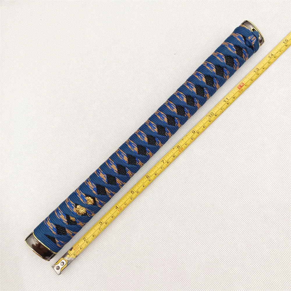 35cm Exquisite Nice High Quality Handle Bicolor Tsuka Fuchi&Kashira For Japanese Sword Katana/Wakizashi DIY Accessory