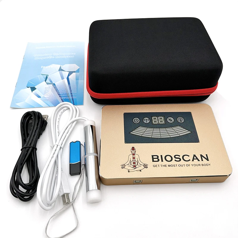 Multi-languages Bio Quantum Resonance Magnetic Body Health Analyzer Machine For Sub-Health Test Full Body Vitamin Analysis