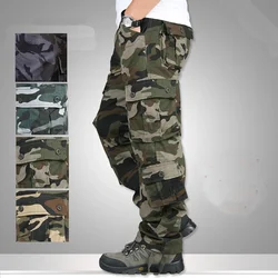 Military Tactical Pants Men Special Combat Trousers Multi-pocket Waterproof Wear-resistant Casual Training Overalls Men Pants