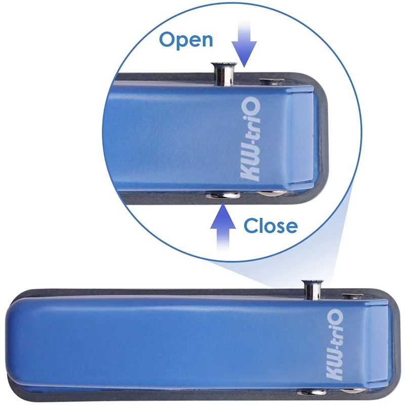 KW-TRIO одинарный дырокол, Пробойный дырокол для бумаги, 20 листов, ручной Дырокол для бумаги