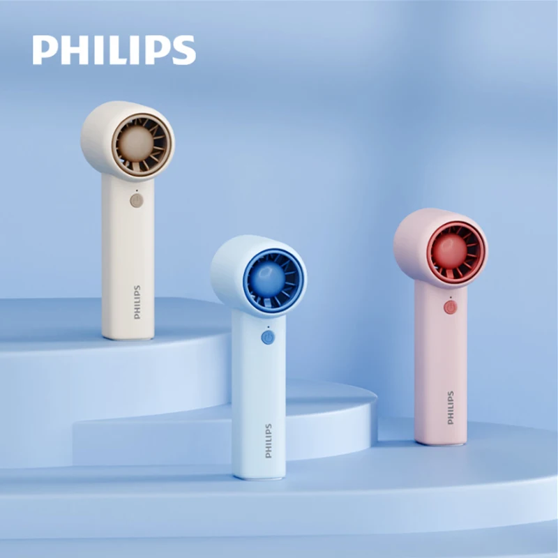 

Philips ACR2122PF Handheld Fan 1200mAh Type-C 2.7m/s 5 Gears Portable Mini Fan for Outdoor Office