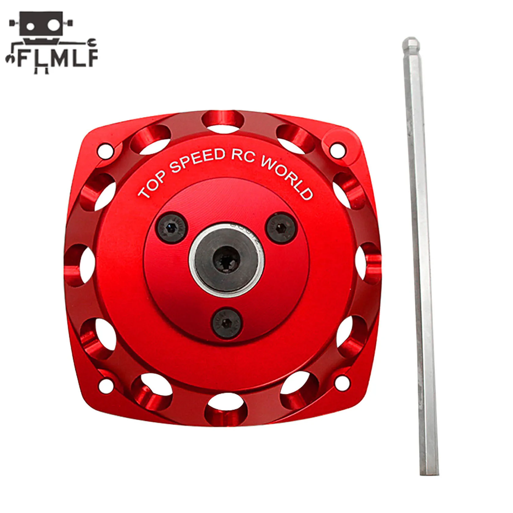 FLMLF 23CC-58CC Motor Metalen Roto Starter of Vliegwiel Kit voor 1/5 Rc Auto Hpi Rofun Km Rovan Baja Losi FG DBXL GoPed Redcat Onderdelen