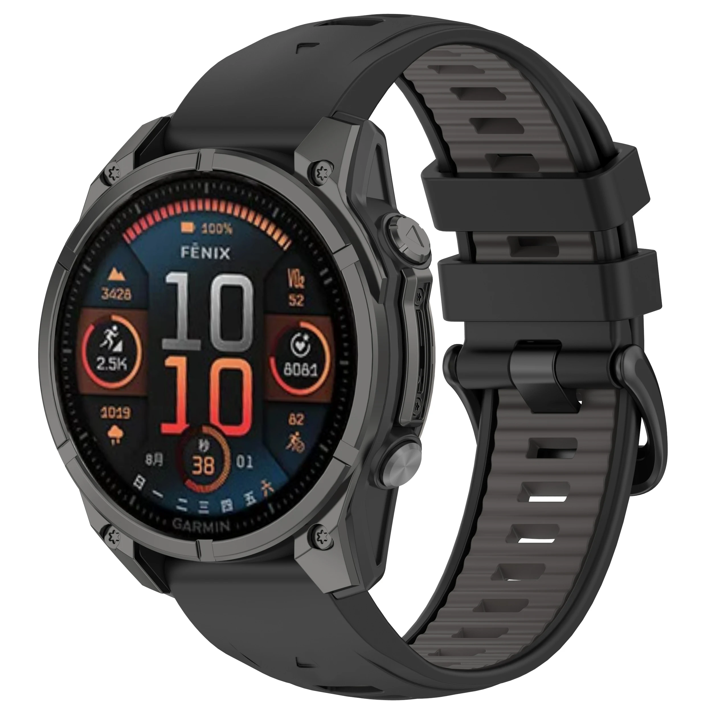 QuickFit 20 22 26 mm Fenix8 Uhrenarmband für Garmin Fenix E 8 43/47/51 mm 7X 7 7S 6S 6X 5X/Enduro 3/Epix Pro Silikonarmband