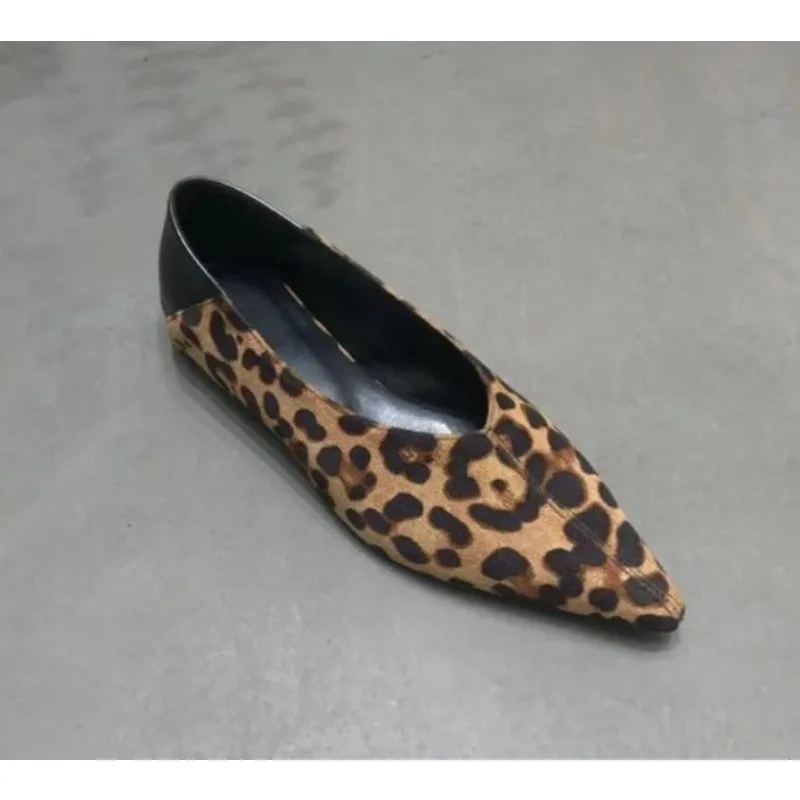 

New Style Women's Shoes Fashion Pointed Flat Shoes Lady Knitted Elastic Comfortable Boutique Shoes Plus Size 43 Zapatos Mujer