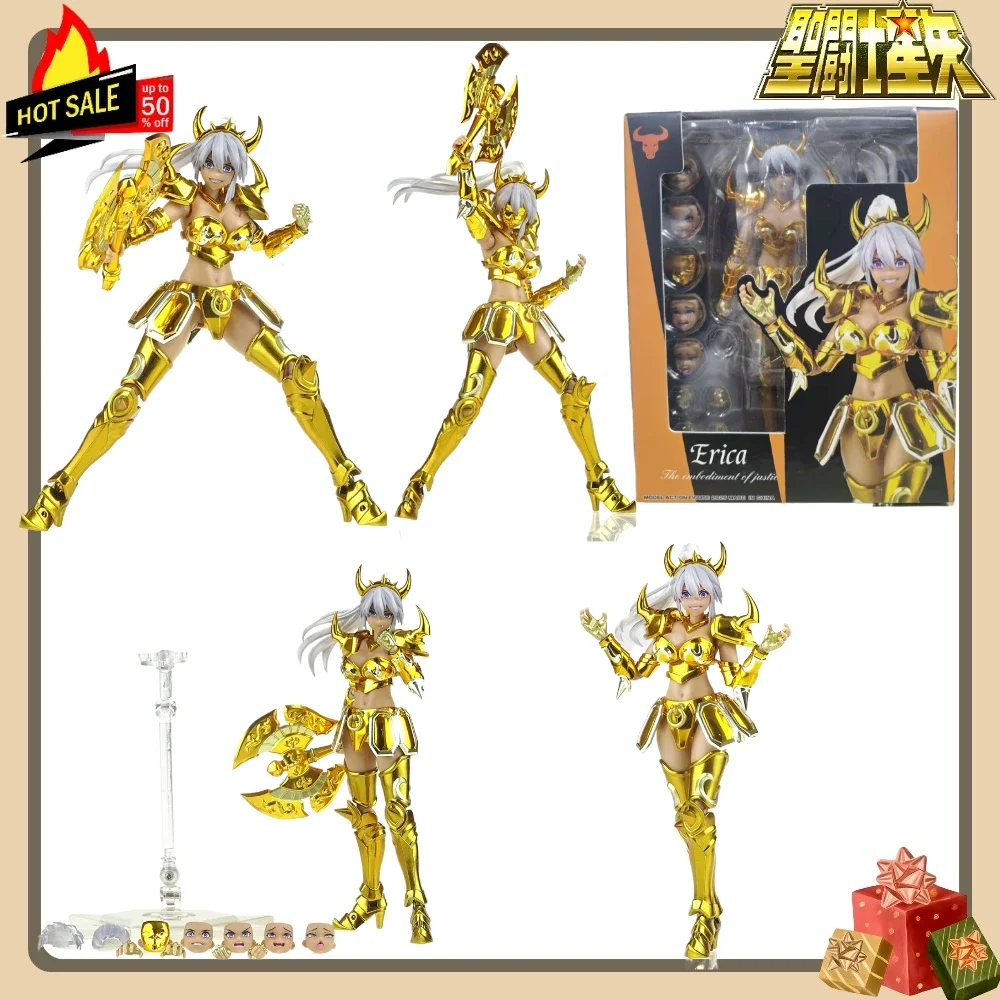 

В наличии. Отличные игрушки/GT Saint Seiya Saint Cloak Myth EX Taurus Erica Sacred Contract Female Twelve Palace Knight Toys