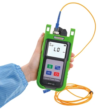 Optical power meter Komshine KPV-53 OPM 2-in-1 built-in 10mW VFL visual fault locator Medidor De Backlight LED illumination