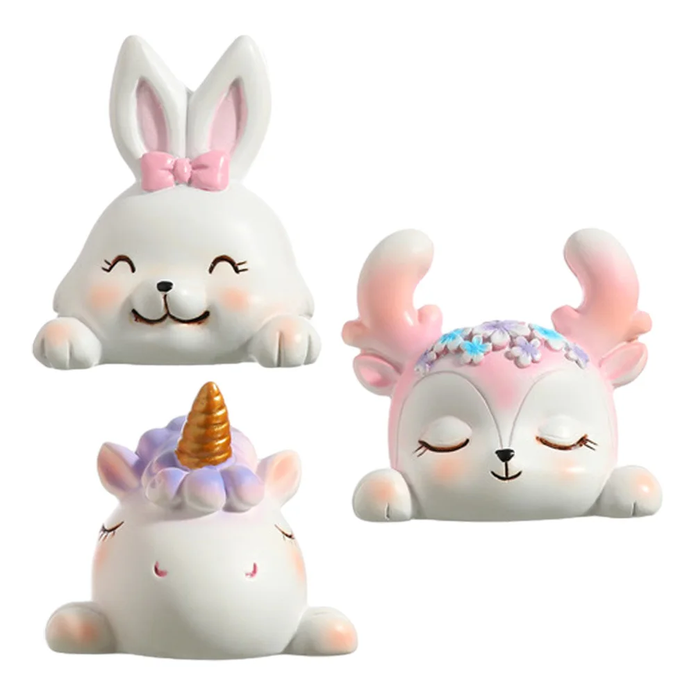 3 قطعة رسالة ملاحظة كليب الراتنج الحيوان نمط سطح المكتب عرض الصور المشبك الجدول الديكور حامل مذكرة لبطاقات صور القائمة الزفاف #2