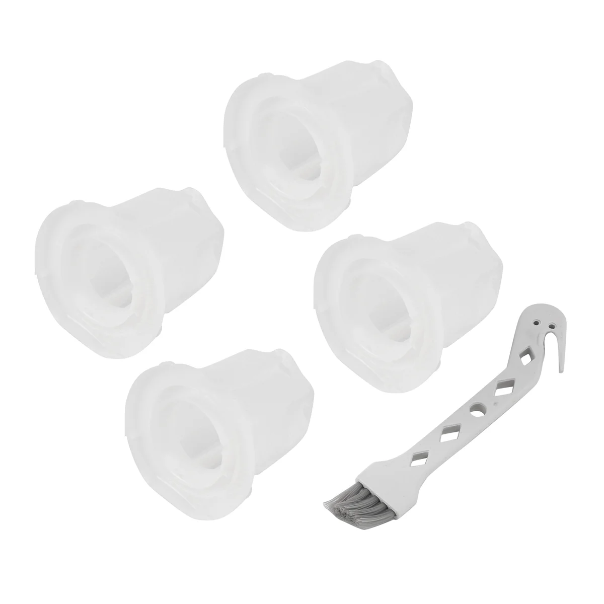 4ชิ้นตัวกรองสำหรับ Vorwerk VC100เครื่องดูดฝุ่นไร้สาย VC100เครื่องบดกาแฟกรองสิ่งสกปรก