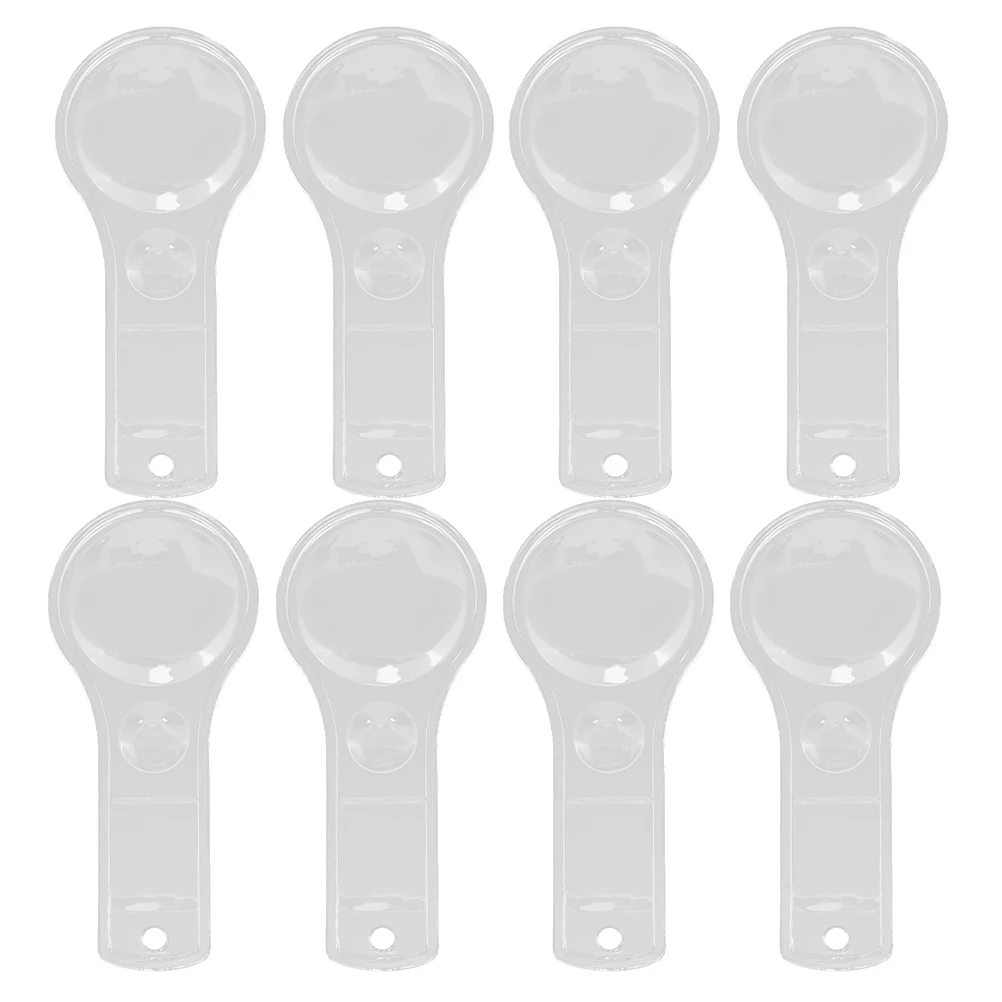 

8 Pcs Document Reading Magnifier Handheld Glass Magnifying Home for Readings Advanced Folding Magnifiers