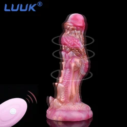 LUUK New Vibrating Dildo For Women Wireless Remote Control Masturbator Vagina Stimulate Orgam Pleasure Sexy Sex Toys