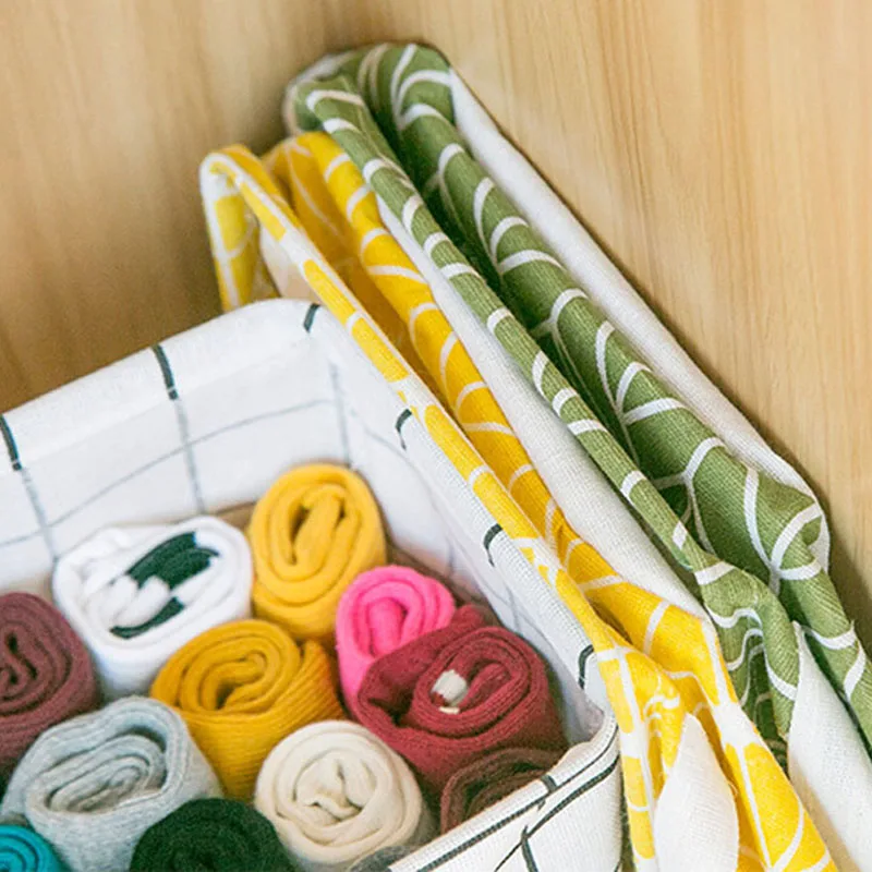 Wall Hanging Basket Organizer Linen Storage Basket For Toys Cosmetic Closet	 Storage Organizers Laundry Basket Desk Organizer