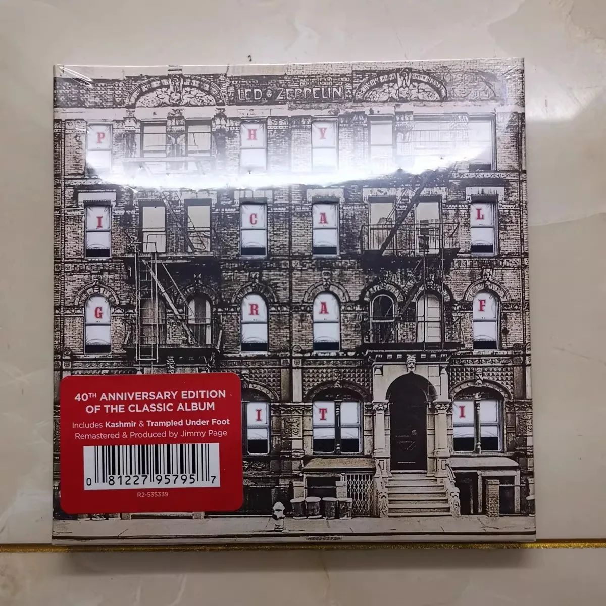 

Led Zeppelin Physical Graffiti 40th Anniversary Edition – Classic Hard Rock Blues Rock Jimmy Page Produced Music Collectible