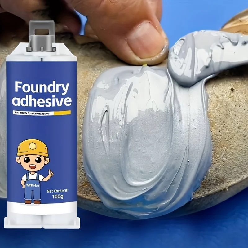 1PC 100g High Temperature Resistant Welding Glue - Water Pipe Leak Repair And Metal Repair Agent